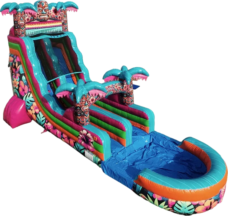Tiki Splash Water Slide